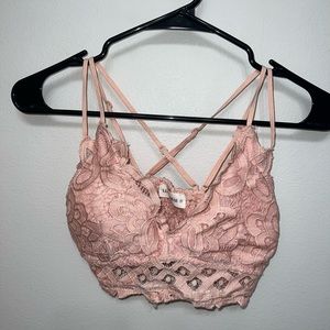 Pink luca and grae bralette